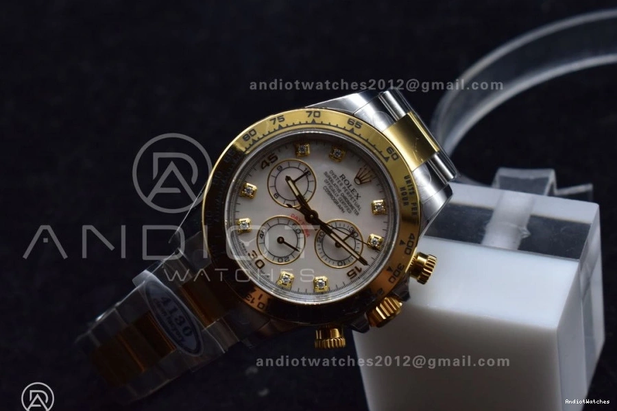 Bracelet Pearl SS Daytona 1:1 740 Best V Diamond on Clean YG 116503 Edition Of Mother Durable White SA4130 Dial 0125